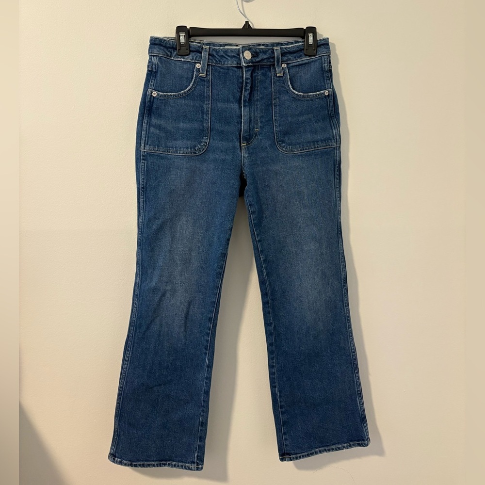 AMO Abigail Jeans High Rise Patch Pocket Size 29 - Picture 3 of 7